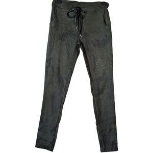 Camo Faux Suede Pants New With Tage Bella Amore Made In Italy Size S